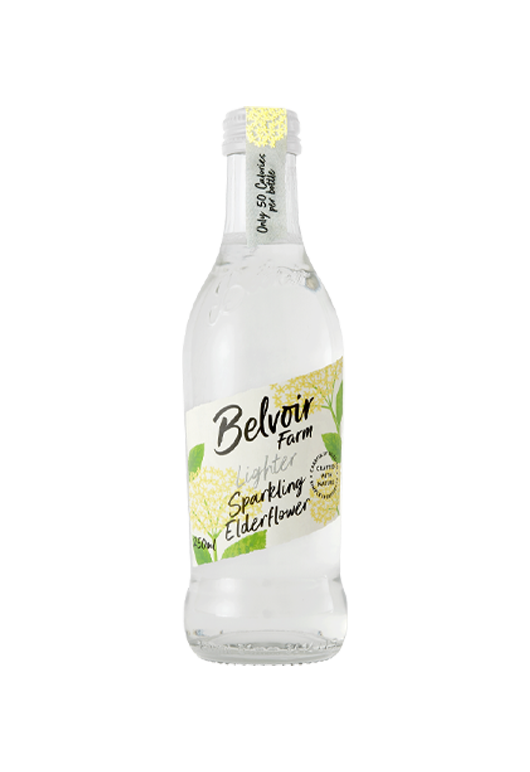 Lighter Sparkling Elderflower Low Calorie Belvoir Farm