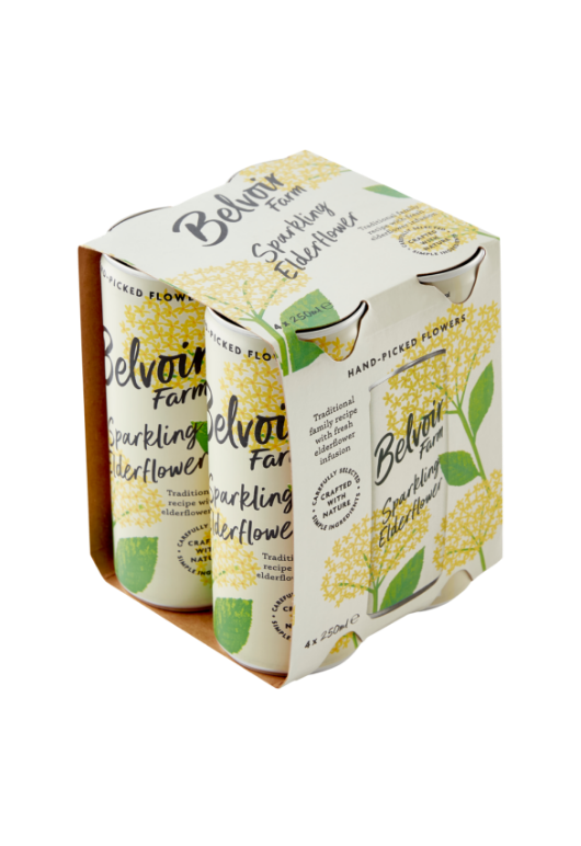 Sparkling Elderflower Crafted With Nature Belvoir Farm